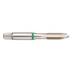 M20x2.5 6H 4-Flute Cobalt Green Ring Spiral Point Plug Tap-Bright - All Tool & Supply