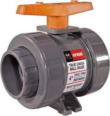 Hayward - 3" Pipe, Full Port, CPVC Full Port Ball Valve - Bi-Directional, Socket Ends, Tee Handle, 235 WOG - All Tool & Supply