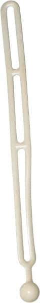 NoMarr - Light Duty Tie Down with Ball End - 16" OAL, White - All Tool & Supply