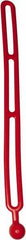 NoMarr - Light Duty Tie Down with Ball End - 16" OAL, Red - All Tool & Supply