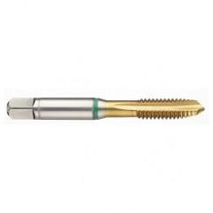 M2x0.40 6H 3-Flute Cobalt Green Ring Spiral Point Plug Tap-TiN - All Tool & Supply