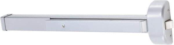 Arrow Lock - 3' to 4' Door Width Rim Exit Device - Aluminum Finish - All Tool & Supply