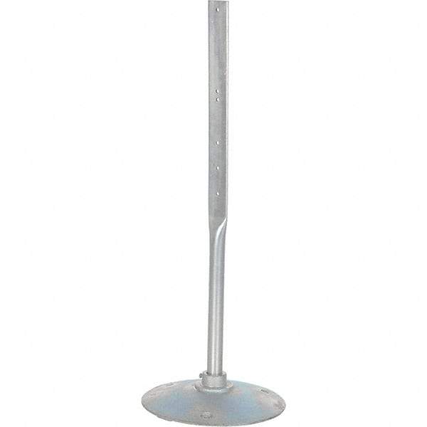 Vestil - 17-3/8" Wide x 48" High Sign Compatiblity, Steel Sign Stand - Silver - All Tool & Supply