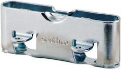 Made in USA - 1-1/4" Long x 1.63" Wide x 3.38" High, Draw Latch - Zinc Plated Steel, with Plain Steel Finish - All Tool & Supply