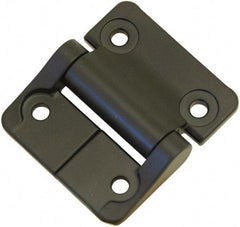 Value Collection - 2-1/4" Long x 2" Wide, Heavy Duty Hinge - Zinc, Black Finish - All Tool & Supply