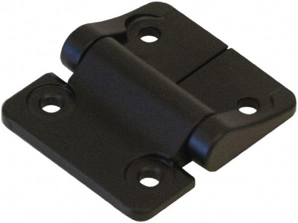 Value Collection - 2-1/4" Long x 2" Wide, Heavy Duty Hinge - Zinc, Black Finish - All Tool & Supply