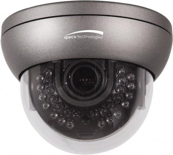 Speco - Indoor and Outdoor Variable Focal Lens Infrared Dome Camera - 2.8-12mm Lens, 700 Resolution Line, 5.12 Inch Diameter, 3.94 Inch High, Color Image - All Tool & Supply