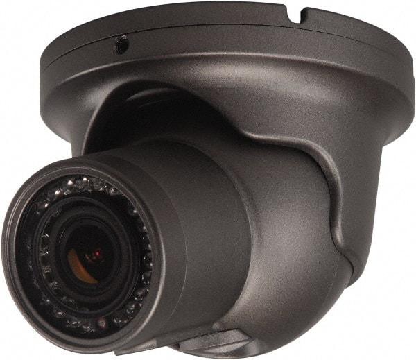 Speco - Indoor and Outdoor Variable Focal Lens Infrared Turret Camera - 3.7mm Lens, 1,000 Resolution Line, 3.8 Inch Diameter, 4.65 Inch High, Color Image - All Tool & Supply