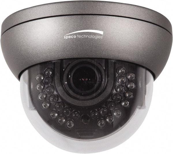 Speco - Indoor and Outdoor Variable Focal Lens Infrared Dome Camera - 3.6-16mm Lens, 700 Resolution Line, 5.12 Inch Diameter, 3.94 Inch High, Color Image - All Tool & Supply