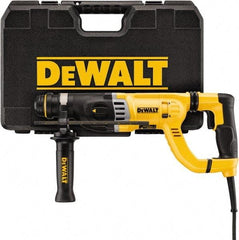 DeWALT - 120 Volt 1-1/8" SDS Chuck Electric Rotary Hammer - 0 to 5,350 BPM, 0 to 1,450 RPM, Reversible, D-Handle - All Tool & Supply