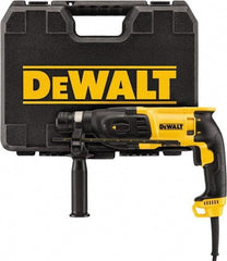 DeWALT - 120 Volt 1" SDS Chuck Electric Rotary Hammer - 0 to 5,500 BPM, 0 to 1,500 RPM, Reversible - All Tool & Supply