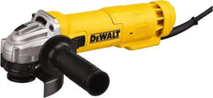 DeWALT - 4-1/2" Wheel Diam, 11,000 RPM, Corded Angle & Disc Grinder - 5/8-11 Spindle, 120 Volts, 11 Amps - All Tool & Supply