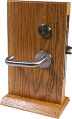 Arrow Lock - Entrance/Apartment Lever Lockset with Dead Bolt - 2-3/4" Back Set, Steel, Brushed Chrome Finish - All Tool & Supply