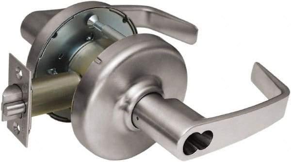 Corbin Russwin - Entrance Lever Lockset - 2-3/4" Back Set, Steel, Brushed Chrome Finish - All Tool & Supply