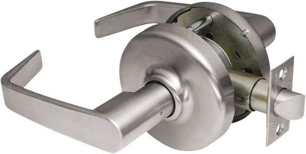 Corbin Russwin - Passage Lever Lockset - 2-3/4" Back Set, Steel, Brushed Chrome Finish - All Tool & Supply