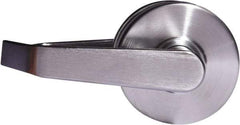 Arrow Lock - Entry Lever Lockset - 2-3/4" Back Set, Steel, Brushed Chrome Finish - All Tool & Supply