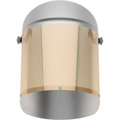 Oberon - Face Shield & Headgear Set - CLR GOLD HEAT REFLCTVE FACESHIELD W/ADAPTERS - All Tool & Supply