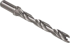 Seco - Crownloc Plus Series, 18 Head Connection, 8xD, 20mm Shank Diam, Drill Body - 182.3mm Body to Flange Length, SD408 Toolholder, 18mm Nose Diam, 164.3mm Flute Length - All Tool & Supply