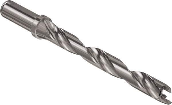 Seco - Crownloc Plus Series, 12 Head Connection, 8xD, 16mm Shank Diam, Drill Body - 120.2mm Body to Flange Length, SD408 Toolholder, 12mm Nose Diam, 108.2mm Flute Length - All Tool & Supply