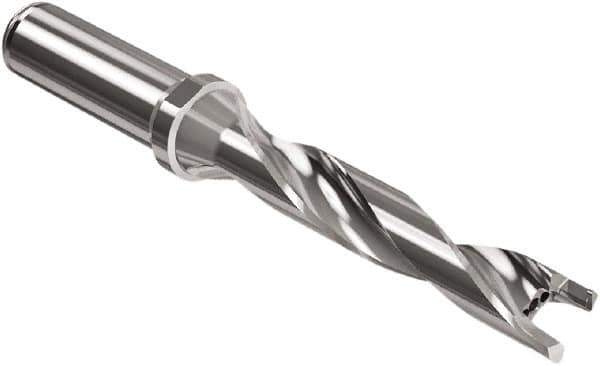 Seco - Crownloc Plus Series, 17 Head Connection, 5xD, 20mm Shank Diam, Drill Body - 118.6mm Body to Flange Length, SD405 Toolholder, 17mm Nose Diam, 4" Flute Length - All Tool & Supply