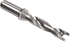 Seco - Crownloc Plus Series, 18 Head Connection, 5xD, 3/4" Shank Diam, Drill Body - 125.3mm Body to Flange Length, SD405 Toolholder, 18mm Nose Diam, 107.3mm Flute Length - All Tool & Supply