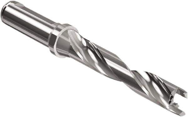 Seco - Crownloc Plus Series, 19 Head Connection, 5xD, 3/4" Shank Diam, Drill Body - 132mm Body to Flange Length, SD405 Toolholder, 19mm Nose Diam, 113mm Flute Length - All Tool & Supply