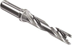 Seco - Crownloc Plus Series, 18 Head Connection, 5xD, 20mm Shank Diam, Drill Body - 125.3mm Body to Flange Length, SD405 Toolholder, 18mm Nose Diam, 107.3mm Flute Length - All Tool & Supply