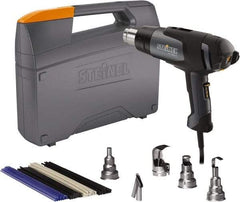 Steinel - 120 to 1,100°F Heat Setting, 4 to 13 CFM Air Flow, Heat Gun Kit - 120 Volts, 13.2 Amps, 1,500 Watts, 6' Cord Length - All Tool & Supply