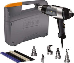 Steinel - 120 to 1,150°F Heat Setting, 4 to 13 CFM Air Flow, Heat Gun Kit - 120 Volts, 13.3 Amps, 1,600 Watts, 6' Cord Length - All Tool & Supply