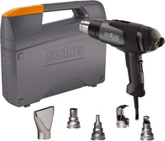 Steinel - 120 to 1,100°F Heat Setting, 4 to 13 CFM Air Flow, Heat Gun Kit - 120 Volts, 13.2 Amps, 1,500 Watts, 6' Cord Length - All Tool & Supply