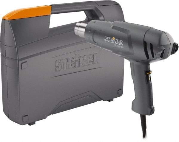 Steinel - 575 to 950°F Heat Setting, 8 to 13 CFM Air Flow, Heat Gun - 120 Volts, 10.9 Amps, 1,300 Watts, 6' Cord Length - All Tool & Supply