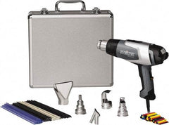 Steinel - 120 to 1,150°F Heat Setting, 4 to 13 CFM Air Flow, Heat Gun Kit - 120 Volts, 13.3 Amps, 1,600 Watts, 6' Cord Length - All Tool & Supply