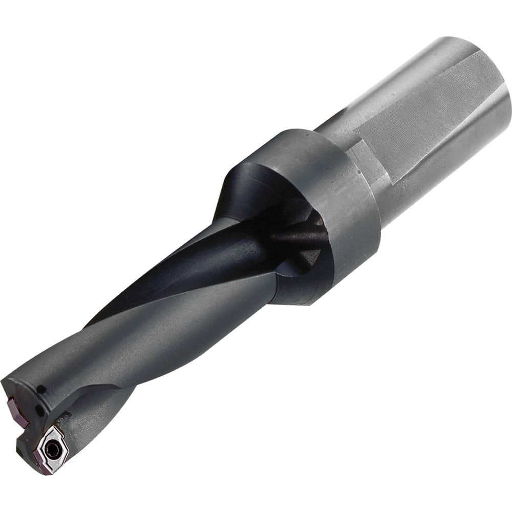 Kyocera - Indexable Insert Drills; Drill Style: DRZ ; Drill Diameter (mm): 38.99 ; Maximum Drill Depth (mm): 117.09 ; Shank Type: Cylindrical ; Shank Diameter (Inch): 1.25 ; Cutting Direction: Right Hand - Exact Industrial Supply