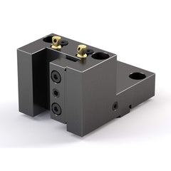 Global CNC Industries - Turret & VDI Tool Holders; Type: Haas OD Turning Block ; Clamping System: 73mm X 70mm ; Tool Axis: OD ; Through Coolant: No ; Outside Diameter (Decimal Inch): 1.0000 ; Additional Information: 4 Mounting Holes - Exact Industrial Supply