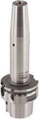 Lyndex - 1" Hole Diam, HSK63A Taper Shank Shrink Fit Tool Holder & Adapter - 6.3" Projection, 1.73" Nose Diam, Through Coolant - Exact Industrial Supply