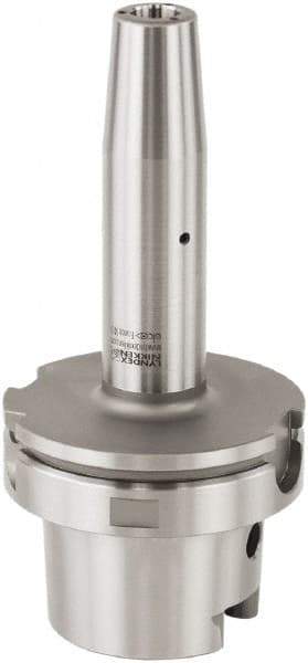 Lyndex - 3/4" Hole Diam, HSK100A Taper Shank Shrink Fit Tool Holder & Adapter - 6.3" Projection, 1.3" Nose Diam, Through Coolant - Exact Industrial Supply