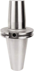 Lyndex - 3/4" Hole Diam, CAT40 Taper Shank Shrink Fit Tool Holder & Adapter - 3.15" Projection, 1.3" Nose Diam, Through Coolant - Exact Industrial Supply