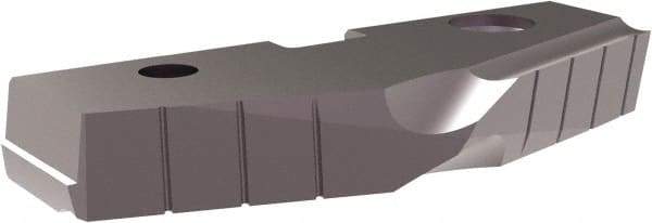 Allied Machine and Engineering - 3-1/2" Diam x 7/16" Thick, Seat Code 6, 144° Included Angle Spade Drill Insert - TiAlN Coated, Cobalt, Grade Super Cobalt, Series T-A - All Tool & Supply