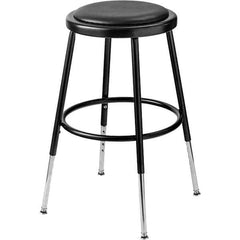 NPS - Swivel & Adjustable Stools Type: Adjustable Height Stool Base Type: Steel - All Tool & Supply