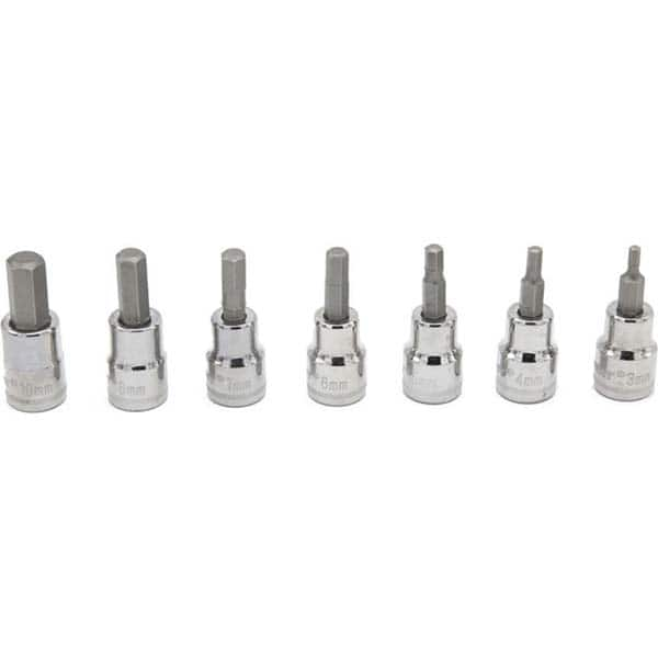 Crescent - Hex & Torx Bit Socket Sets Type: Hex Bit Socket Set Drive Size: 3/8 - All Tool & Supply