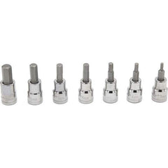 Crescent - Hex & Torx Bit Socket Sets Type: Hex Bit Socket Set Drive Size: 3/8 - All Tool & Supply