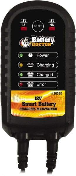 Battery Doctor - 12 Volt Automatic Charger/Maintainer - 1 Amps/4 Amps - All Tool & Supply