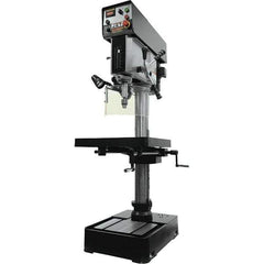 Jet - 10-7/16" Swing, Variable Speed Pulley Drill & Tap Press - Variable Speed, 2 hp, Three Phase - All Tool & Supply