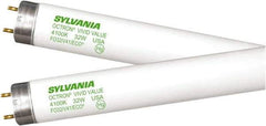 SYLVANIA - 32 Watt Fluorescent Tubular Medium Bi-Pin Lamp - 5,000°K Color Temp, 2,500 Lumens, T8, 22,000 hr Avg Life - All Tool & Supply