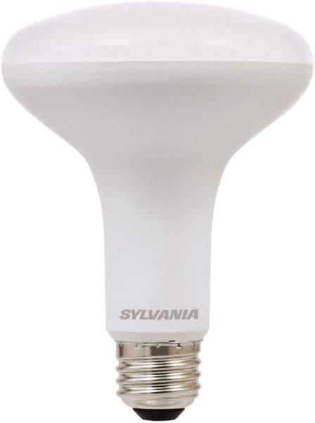 SYLVANIA - 9 Watt LED Flood/Spot Medium Screw Lamp - 2,700°K Color Temp, 650 Lumens, Dimmable, Shatter Resistant, BR30, 11,000 hr Avg Life - All Tool & Supply