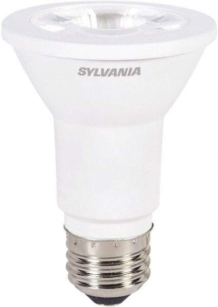 SYLVANIA - 6 Watt LED Flood/Spot Medium Screw Lamp - 3,000°K Color Temp, 425 Lumens, Shatter Resistant, PAR20, 25,000 hr Avg Life - All Tool & Supply