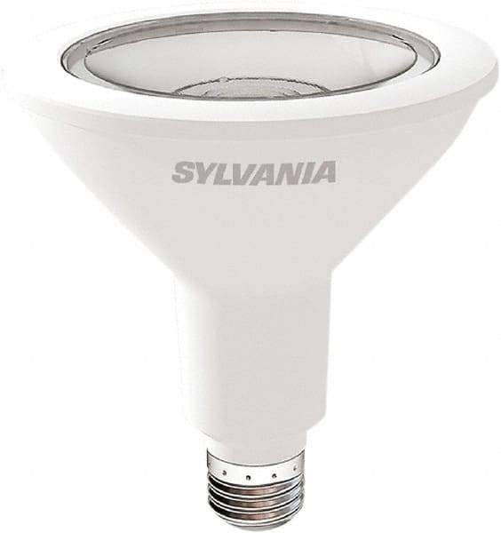 SYLVANIA - 13 Watt LED Flood/Spot Medium Screw Lamp - 3,000°K Color Temp, 1050 Lumens, Shatter Resistant, PAR38, 25,000 hr Avg Life - All Tool & Supply