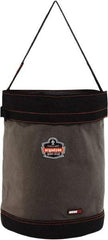 Ergodyne - 1 Pocket Gray & Black Canvas Tool Bucket - 16" Wide x 16" Deep x 20" High - All Tool & Supply