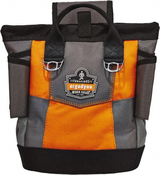 Ergodyne - General Purpose Holster with 1 Pocket - Ballistic Polyester, Orange, 11-1/2" Wide x 10" High x 6" Deep - All Tool & Supply