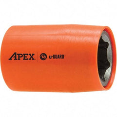 Apex - 1/4" Drive, Square Drive Socket - 1.835" OAL - All Tool & Supply